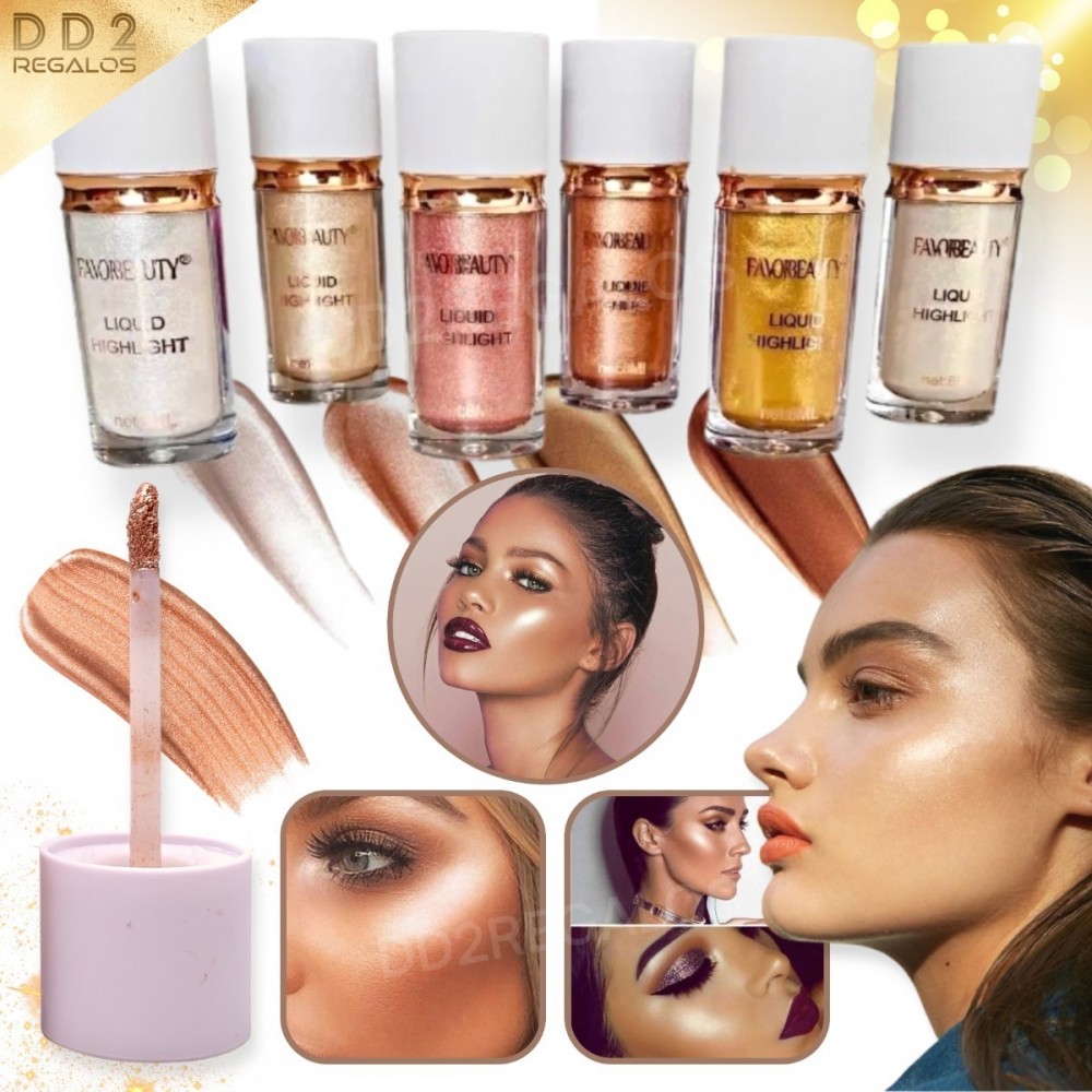 Iluminador Liquido Aplicador Efecto Humedo Highlight Make Up iluminador-liquido-aplicador-efecto-humedo-highlight-make-up