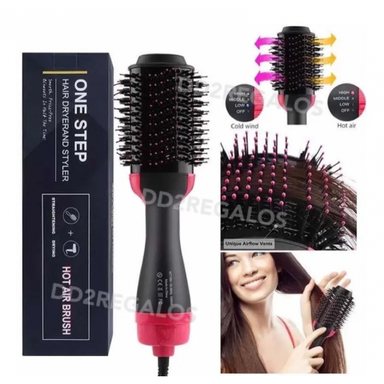 Cepillo Brushing Secador Y Voluminizador De Pelo Eléctrico