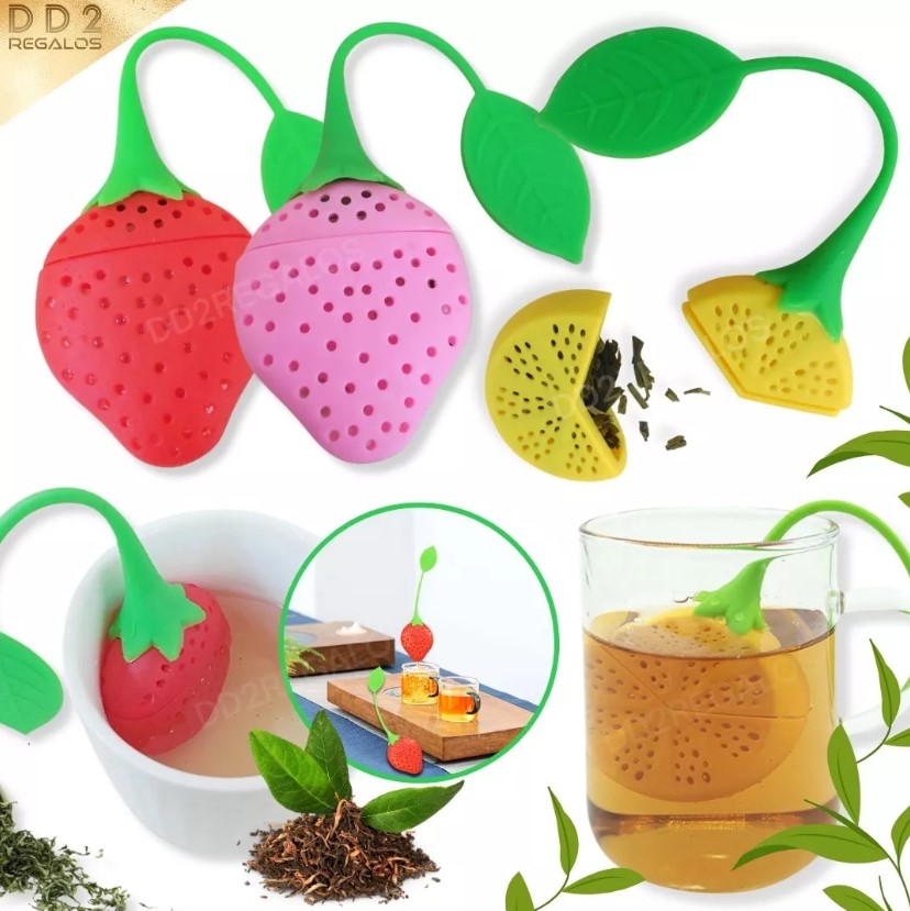Colador De Té, Infusor De Té Infusor De Té De Silicona Reutilizable Filtro De Hoja De Té