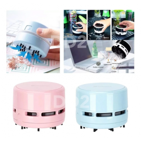Mini Aspiradora Para Mesa Teclado Multiuso A Pila Escritorio